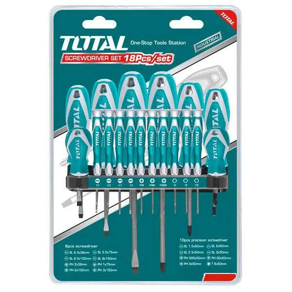 Набор отверток TOTAL THT250618