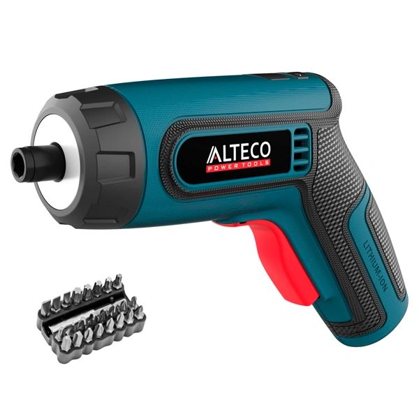 Отвертка аккумуляторная угловая Alteco CSD 4V