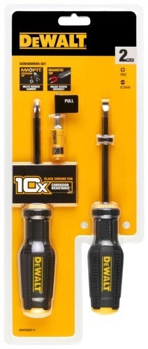 DeWALT набор отверток DWHT62057-0 SL6.5х100 мм, PH2х100 мм 