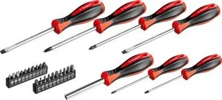 ЗУБР набор отверток эргономичная ручка Универсал 27 25027 набор из 27 