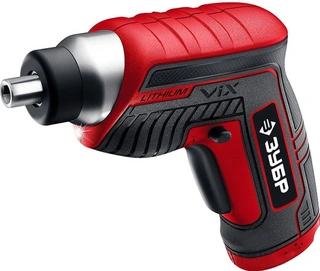 Аккумуляторная отвертка ЗУБР ViX RE-ЗО-Е-3.6 Ли 