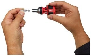 Milwaukee отвертка с насадками с трещоточным механизмом 4932471868 набор из 8 