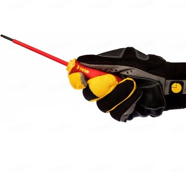 Диэлектрическая Felo Ergonic плоская шлицевая 4.0x0.8x100 41304090 