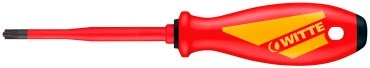 WITTE отвертка диэлектрическая 539412016 SL4х80 мм 