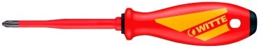 WITTE отвертка диэлектрическая 539122016 PH2х100 мм, 1 шт. 