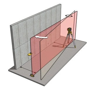 Набор нивелир лазерный STABILA ротационный LAR 350L + штатив BST-S + рейка NL 19111 
