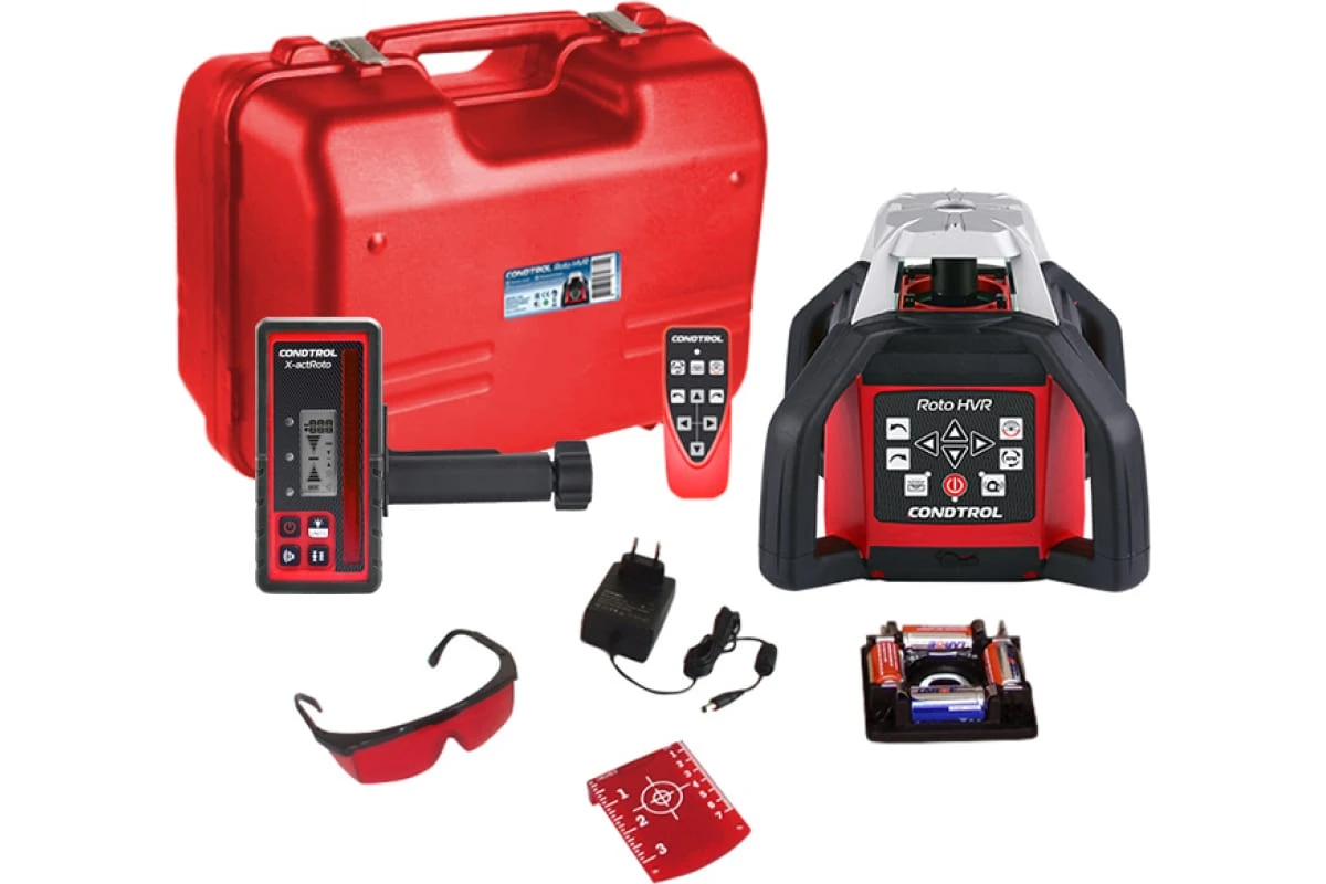 Ротационный лазерный нивелир CONDTROL Roto HVR 600м 7-1-028 