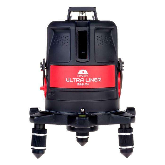 Нивелир лазерный ADA ULTRALiner 360 2V А00467, 20/70 м, ±2 мм/1 м, ±3°, 360°, 5/8" 