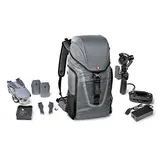 Рюкзак Manfrotto MB AV-BP-H-25 Aviator drone backpack Hover-25 for DJI Mavic & OSMO, серый - фото 3