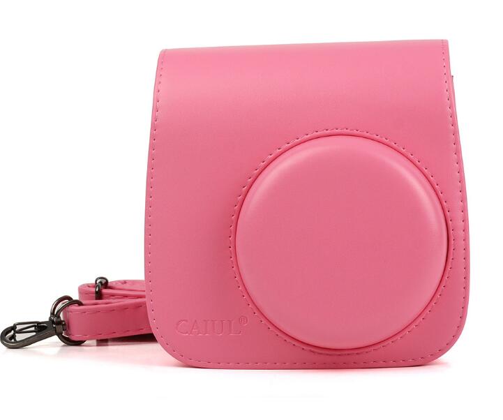 Fujifilm былғарыдан жасалған қап Instax mini 9 қызғылт фламинго (0821-1713D)