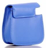 Кожанный чехол Fujifilm Instax mini 9 синий кобальт (0821-1713B) - фото 4