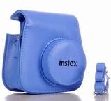 Кожанный чехол Fujifilm Instax mini 9 синий кобальт (0821-1713B) - фото 2