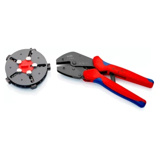 Кримпер со сменными матрицами KNIPEX MultiCrimp®, 5 матриц, магазин 97 33 02 