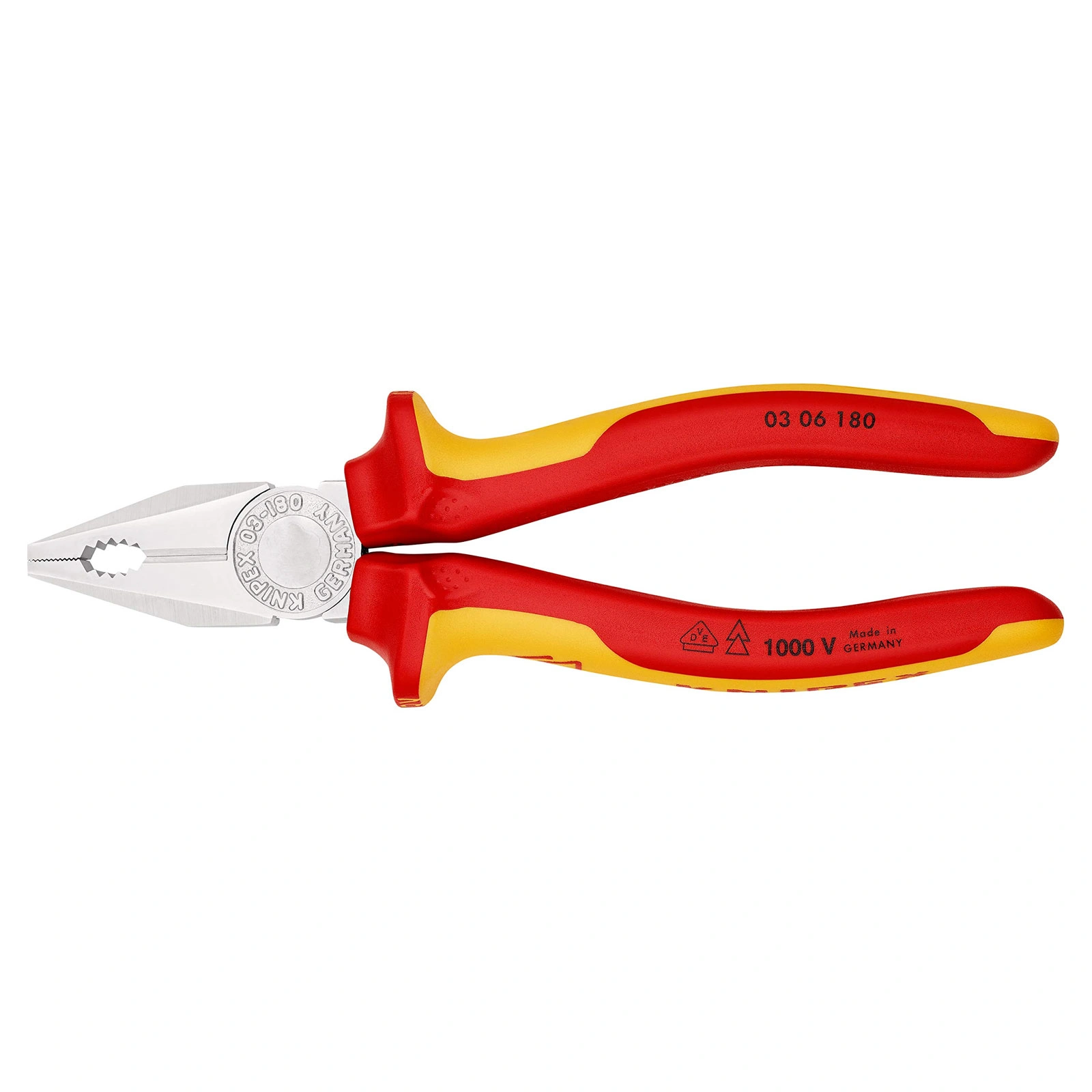 Плоскогубцы комбинированные KNIPEX 0306180