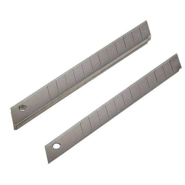 Лезвия для ножей TUNDRA basic, сегментированные, 9х0.4 мм, 10 шт. 