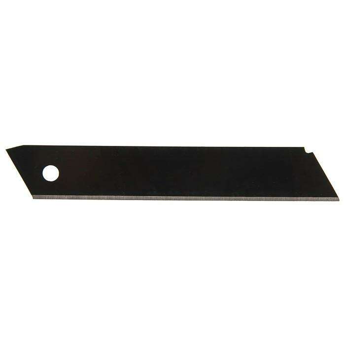 Лезвия для ножей TUNDRA comfort black, сегментированные 18х0,4 мм 10 лезвий 