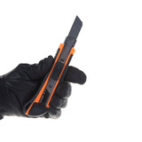 Нож с выдвижным лезвием Вихрь 18 мм, двухкомпонентный корпус - фото 5