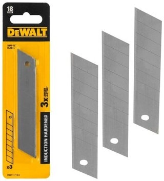 DeWALT лезвие для монтажного ножа DWHT11719-0 3 шт 