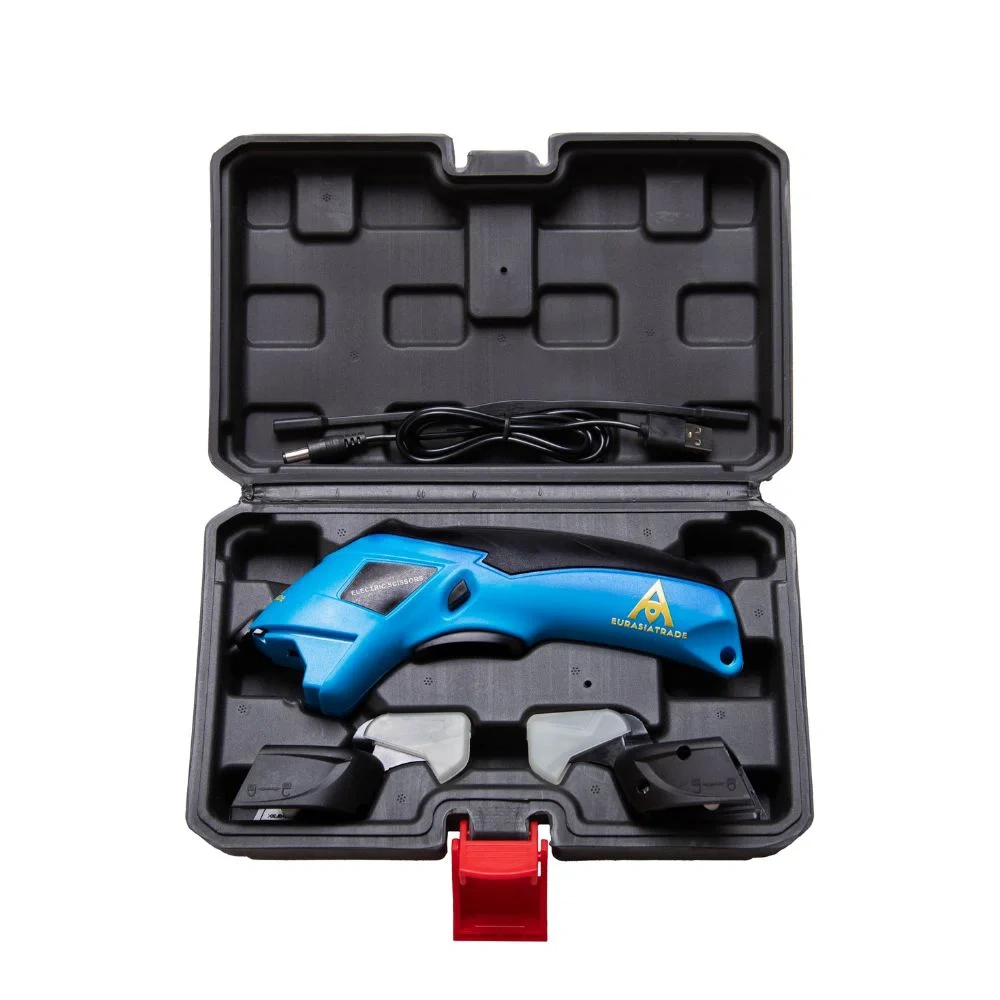 Раскройные электроножницы Eurasiatrade DJD-01 Black Blue  - фото 4