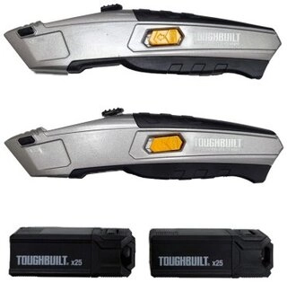 Toughbuilt монтажный нож TB-H4S52-20 2 шт 