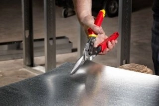 Ножницы строительные Milwaukee Long cut straight aviation 48224537 