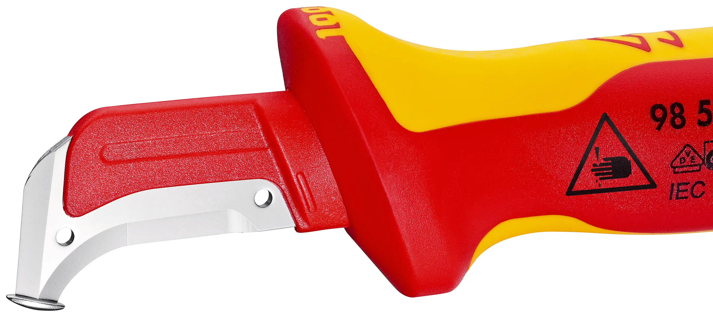 Диэлектрический нож KNIPEX для снятия изоляции 9855  - фото 2