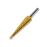 Сверло ступенчатое TUNDRA basic, сталь Р6М5, цилиндрический хвостовик, 4 - 12 мм  - фото 2