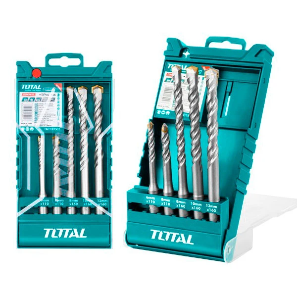 Набор сверел для перфоратора Total TAC190501 - фото 2