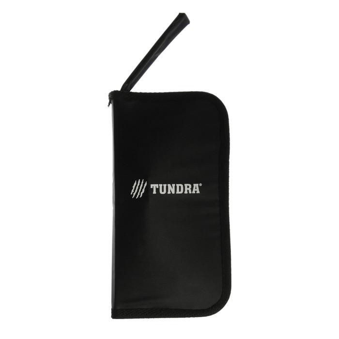Набор инструмента TUNDRA premium, универсальный, 7 предметов, кейс-папка 