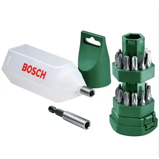 Биты для шуруповертов и торцовочные ключи Bosch Promoline Big-Bit (25 шт.)