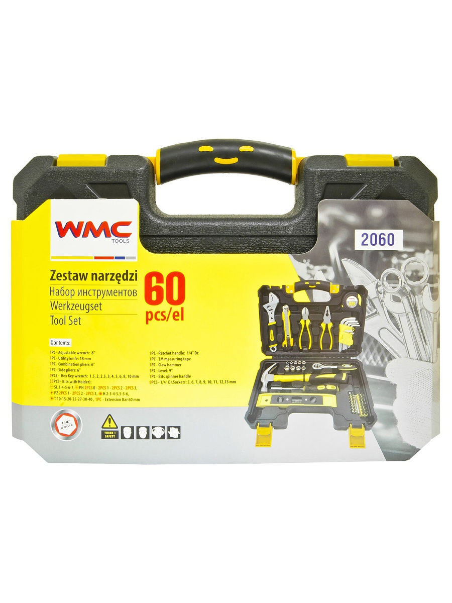 Набор инструментов WMC Tools 2060 60 предмет