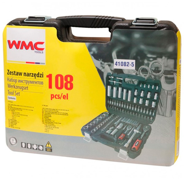 WMC Tools құралдар жинағы 108  зат 41082-5