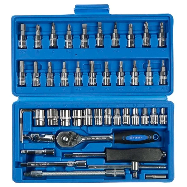 Набор инструментов Tundra Comfort 45 предметов - фото 5