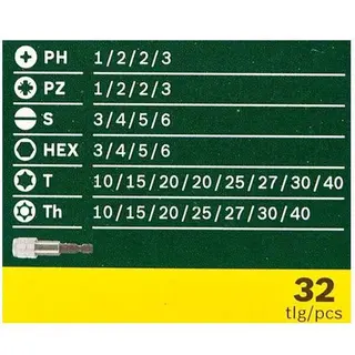 Набор бит Bosch PRO (32 шт)