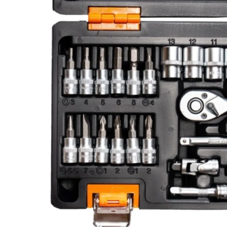 Набор инструментов Вихрь 1/4" CrV 29 предметов  - фото 4