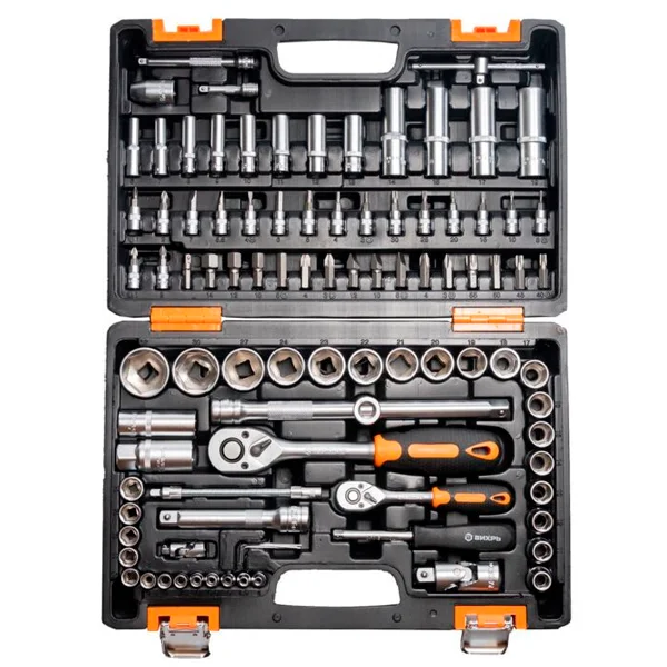 Набор инструментов Вихрь 1/2", 1/4" CrV 94 пр. 