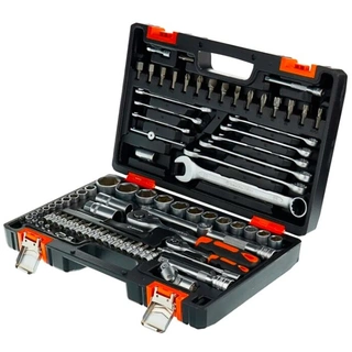 Набор инструментов Вихрь 1/2" , 1/4" CrV 82 предмета - фото 2