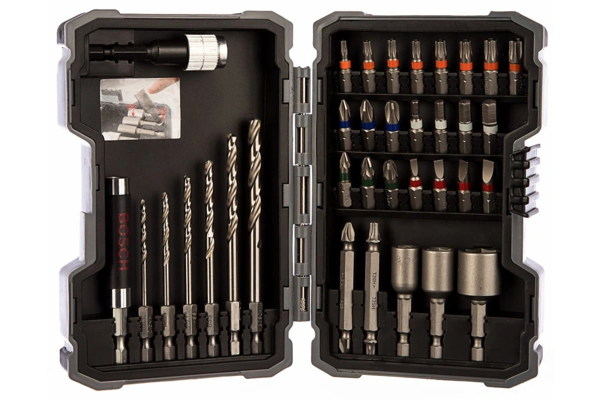 Набор бит и сверл Bosch 2607017328 35 предметов 