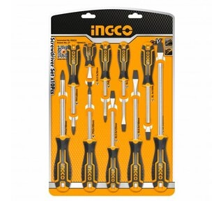 Набор отверток Ingco HKSD1028 10 шт 