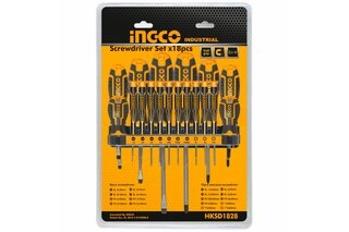 Набор отверток Ingco HKSD1828 18 предметов 