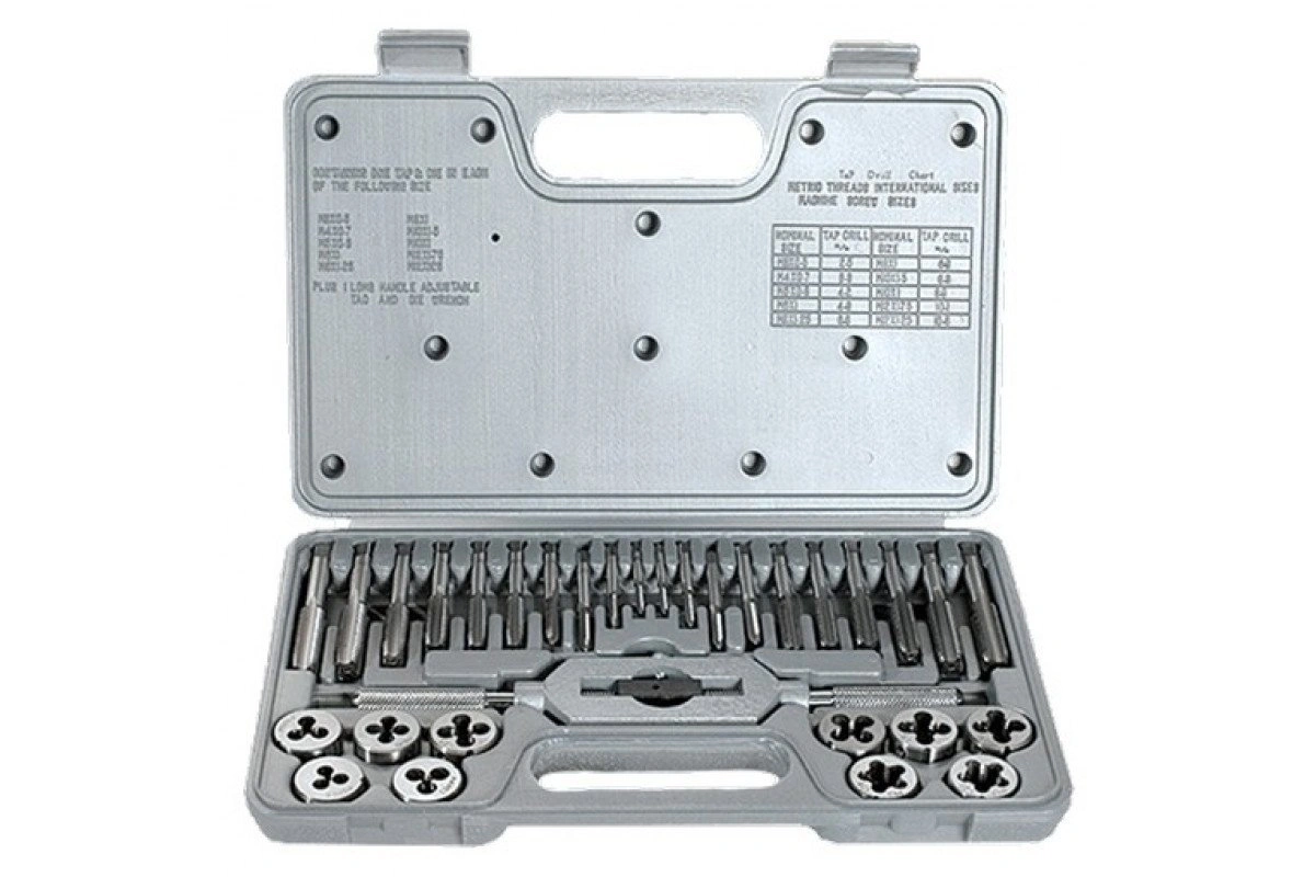 Набор метчиков и плашек Matrix Master 77337 31 предметов 