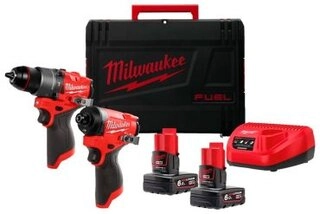 Набор электроинструментов Milwaukee M12 FPP2A2-602X 4933480588 2 в 1 