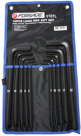 Набор ключей Forsage F-5107L 10 предметов 