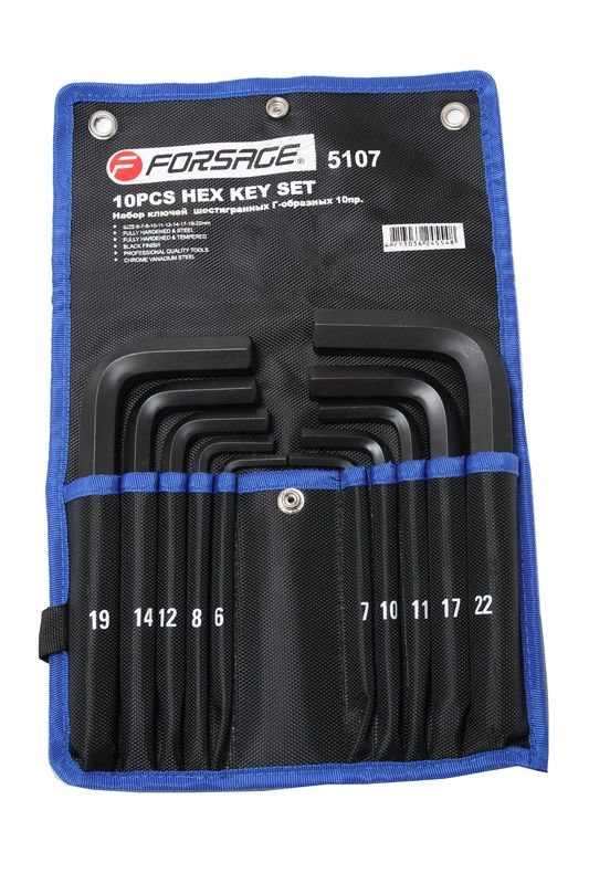 Набор ключей Forsage F-5107 10 предметов 