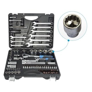 Набор инструментов Forsage F-4821-9 Premium 1/4  88 предметов 