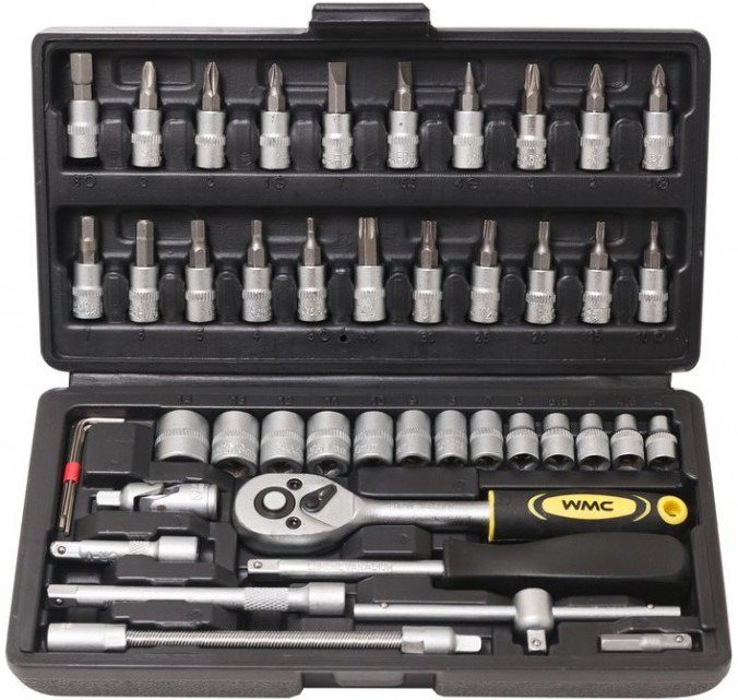 Набор инструментов WMC Tools WMC-2462-5 46 предметов 
