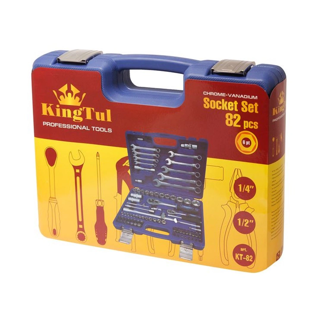 Набор инструментов Kingtul KT-82 82 предмета 