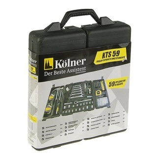 Набор ручного инструмента Kolner KTS 59 черный 