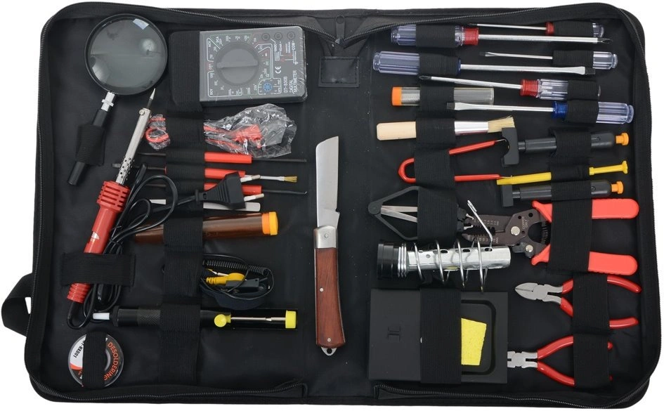 Набор инструментов Cablexpert TK-Solder 28 предметов 