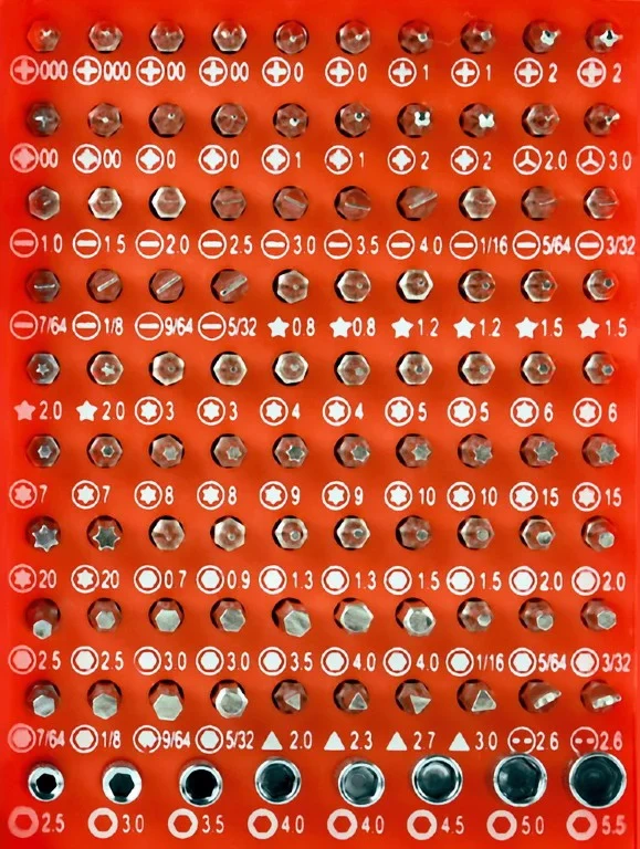 Набор инструментов Cablexpert TK-SD-07 108 предметов  - фото 8